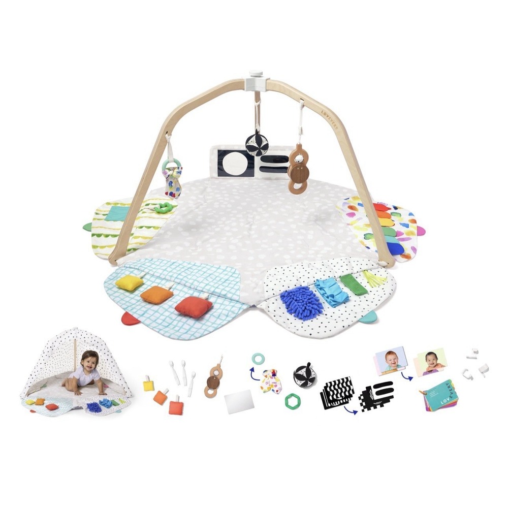 Lovevery, The Play Gym, 5-Stage Baby Developmental for Full Year of Play
